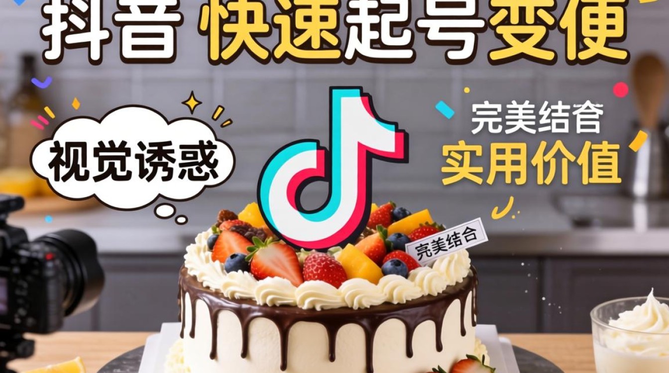 抖音蛋糕视频运营教程新手必看