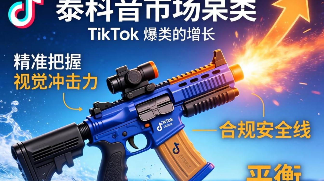 泰国tiktok玩具枪怎么推广?玩具枪流量密码是什么 泰国tiktok玩具枪怎么推广