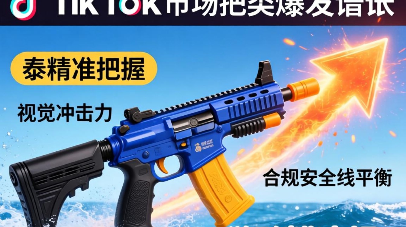泰国tiktok玩具枪怎么推广?玩具枪流量密码是什么 泰国tiktok玩具枪怎么推广