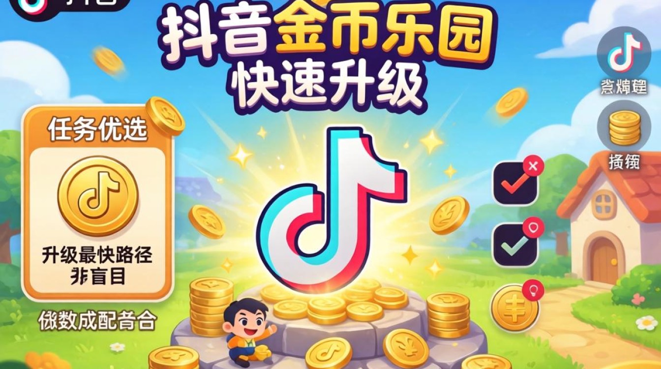 抖音金币乐园快速升级方法有哪些