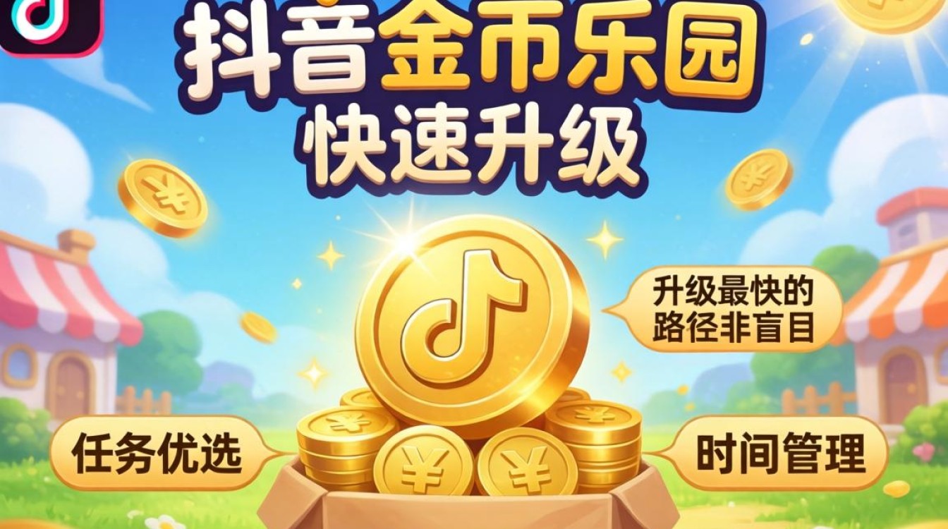 抖音金币乐园快速升级方法有哪些