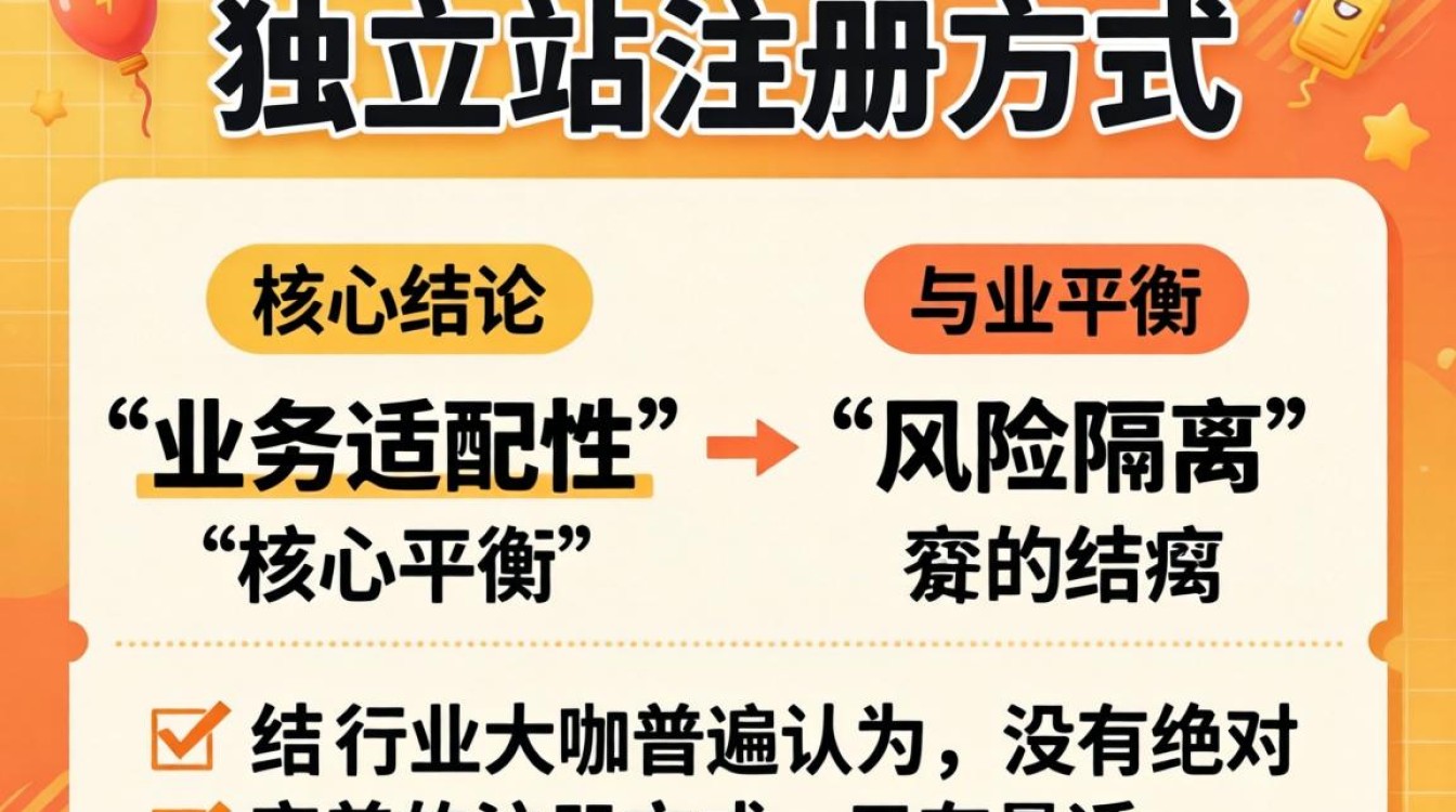 独立站注册方式怎么选择