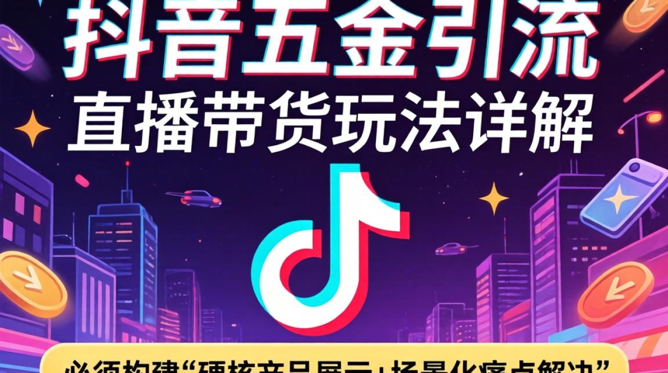 抖音五金引流怎么做?TikTok直播带货玩法详解 TikTok直播带货玩法详解