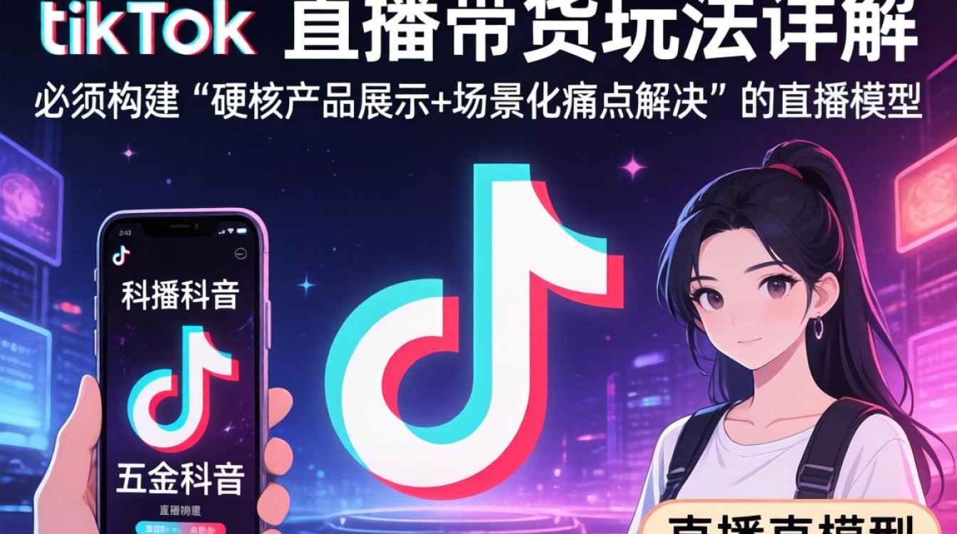 抖音五金引流怎么做?TikTok直播带货玩法详解 TikTok直播带货玩法详解