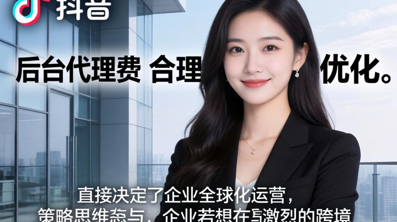 TikTok后台代理费多少