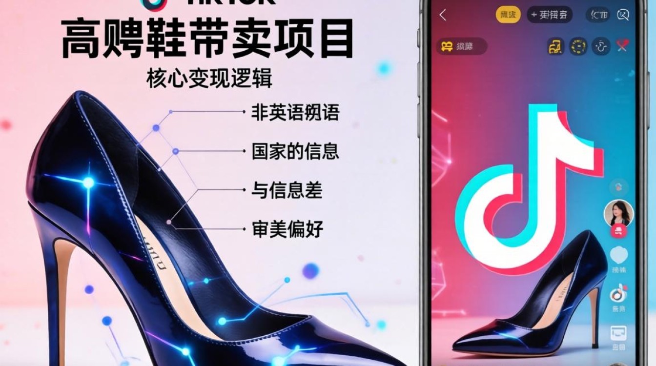 快手tiktok高跟鞋怎么变现