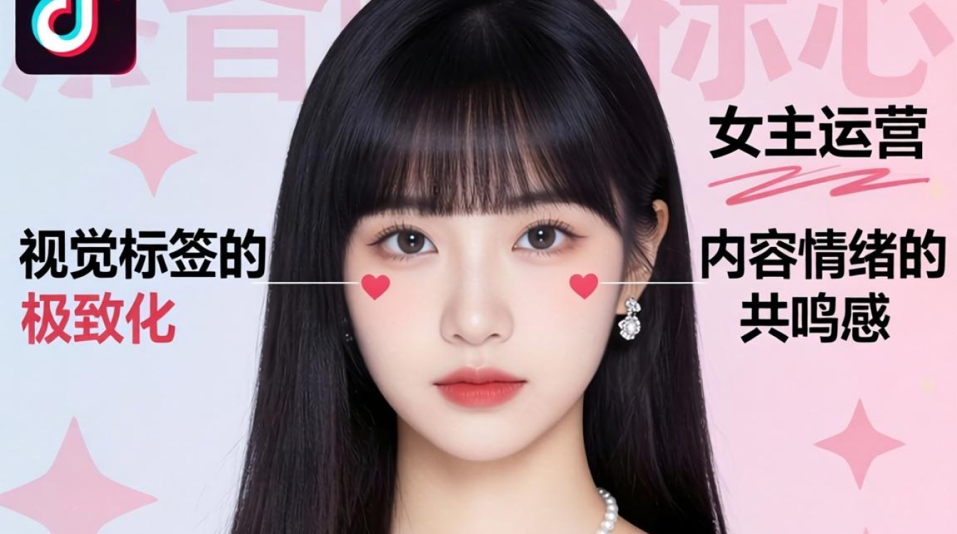 TikTok齐刘海女主怎么运营