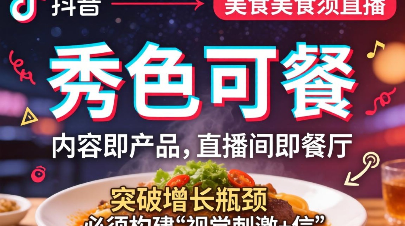 在线抖音美食直播怎么弄?美食直播如何快速变现涨粉 美食直播如何快速变现涨粉