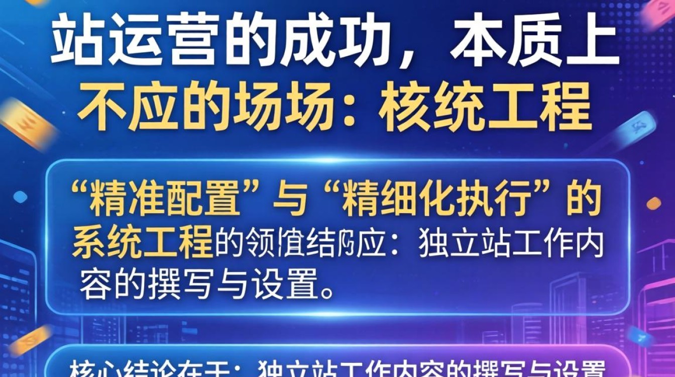 独立站工作内容设置教程