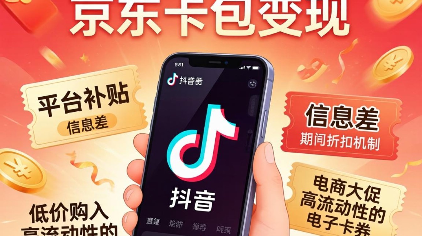 抖音京东卡包变现模式解析