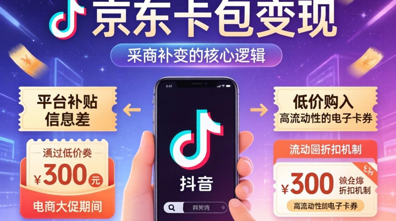 抖音京东卡包变现模式解析