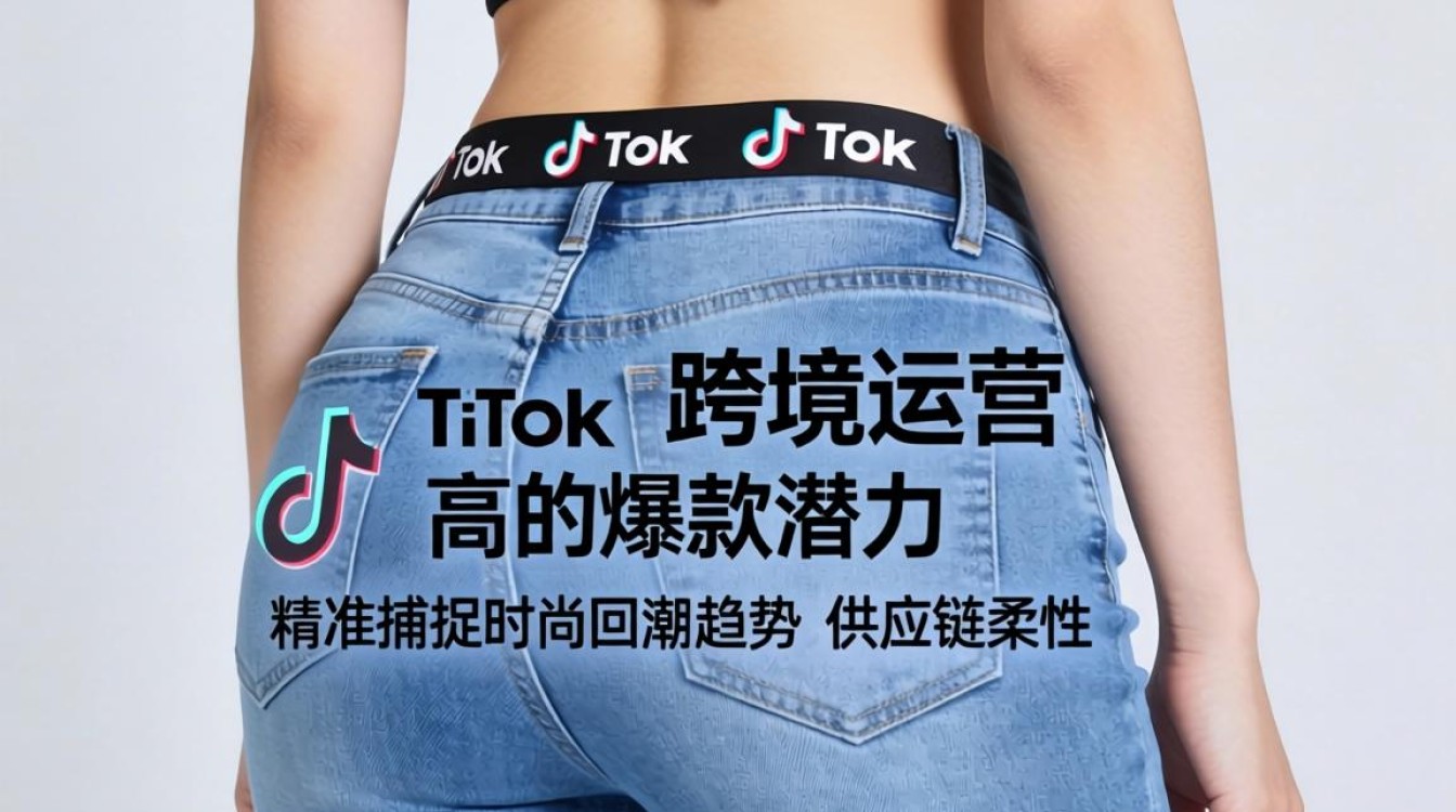 TikTok低腰牛仔裤怎么做