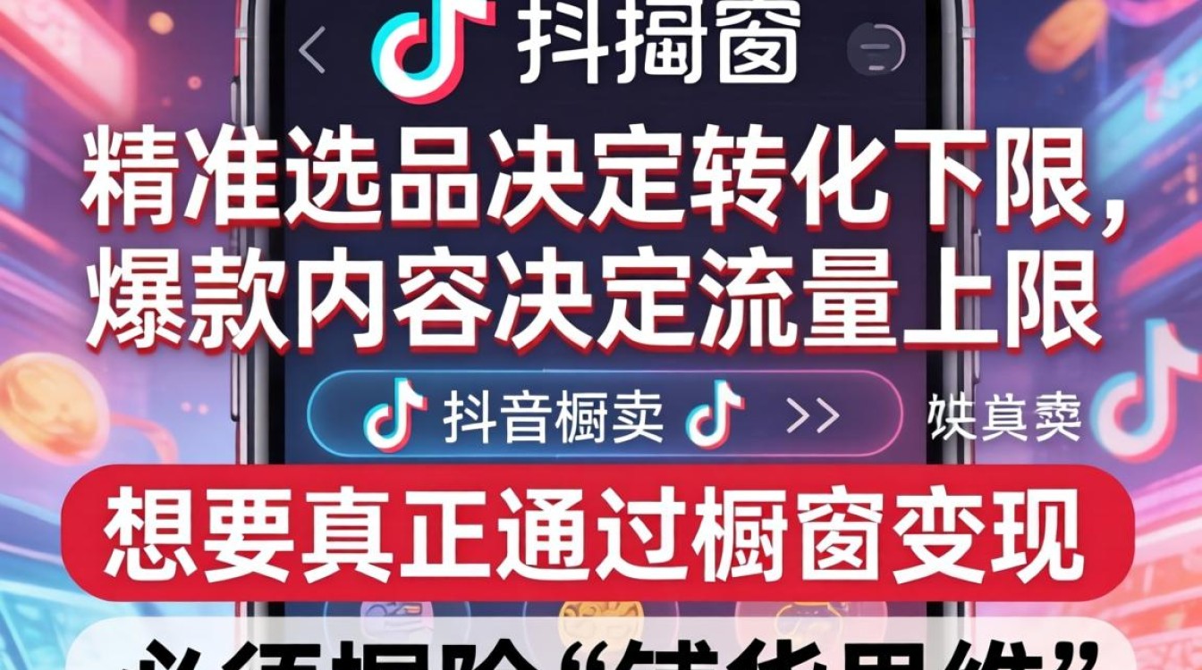 抖音橱窗产品怎么做的