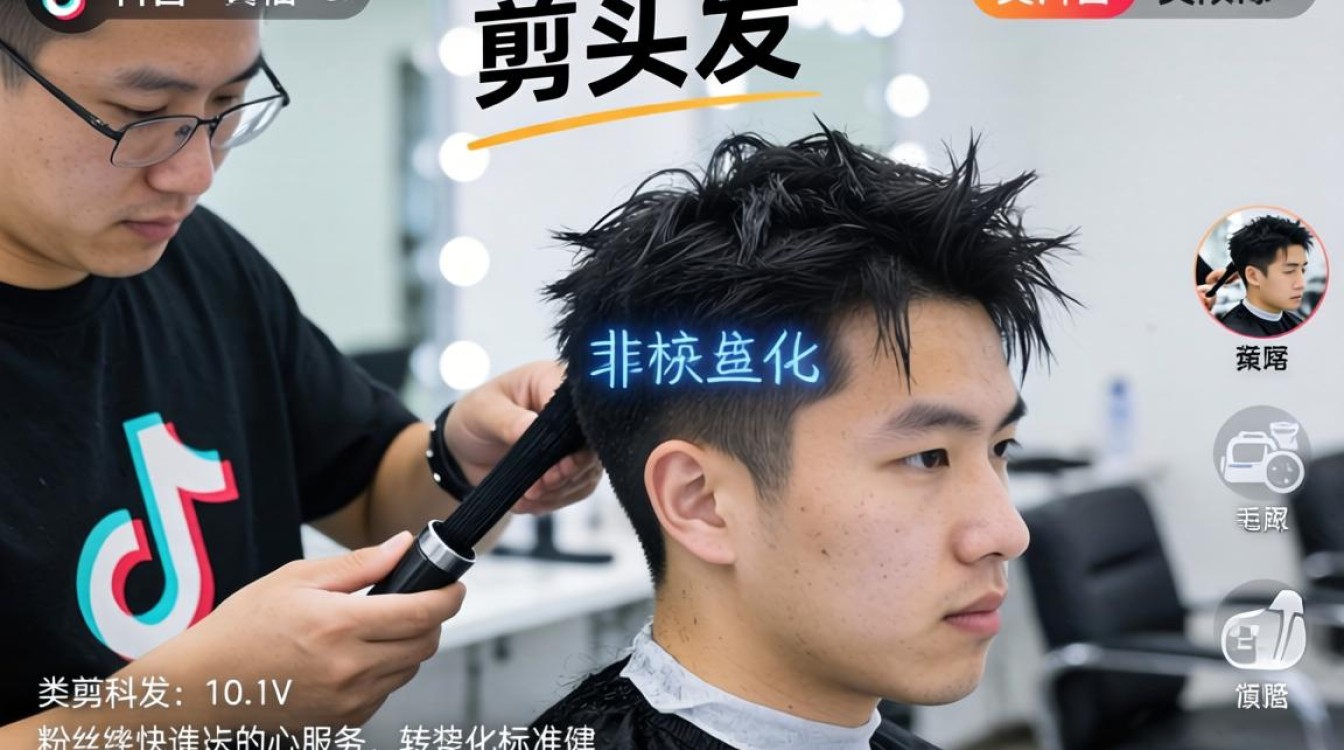 TikTok剪头发如何涨粉