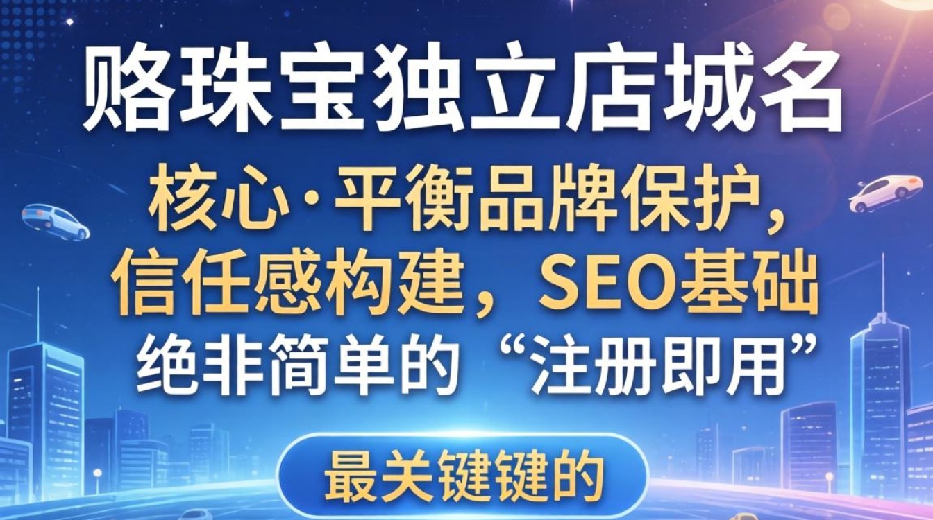 珠宝独立站域名购买流程及注意事项