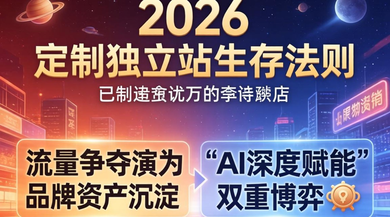 2026年独立站建设流程及费用