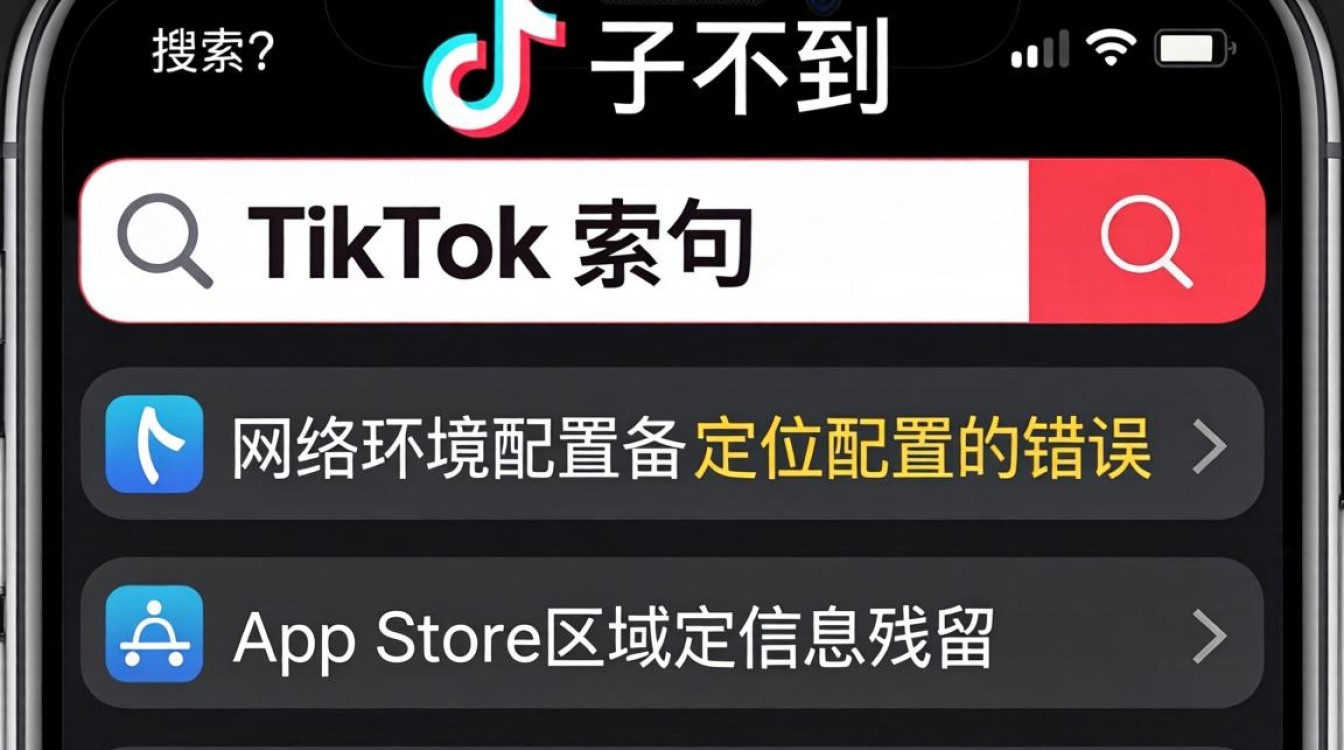 苹果手机搜索不到tiktok怎么办