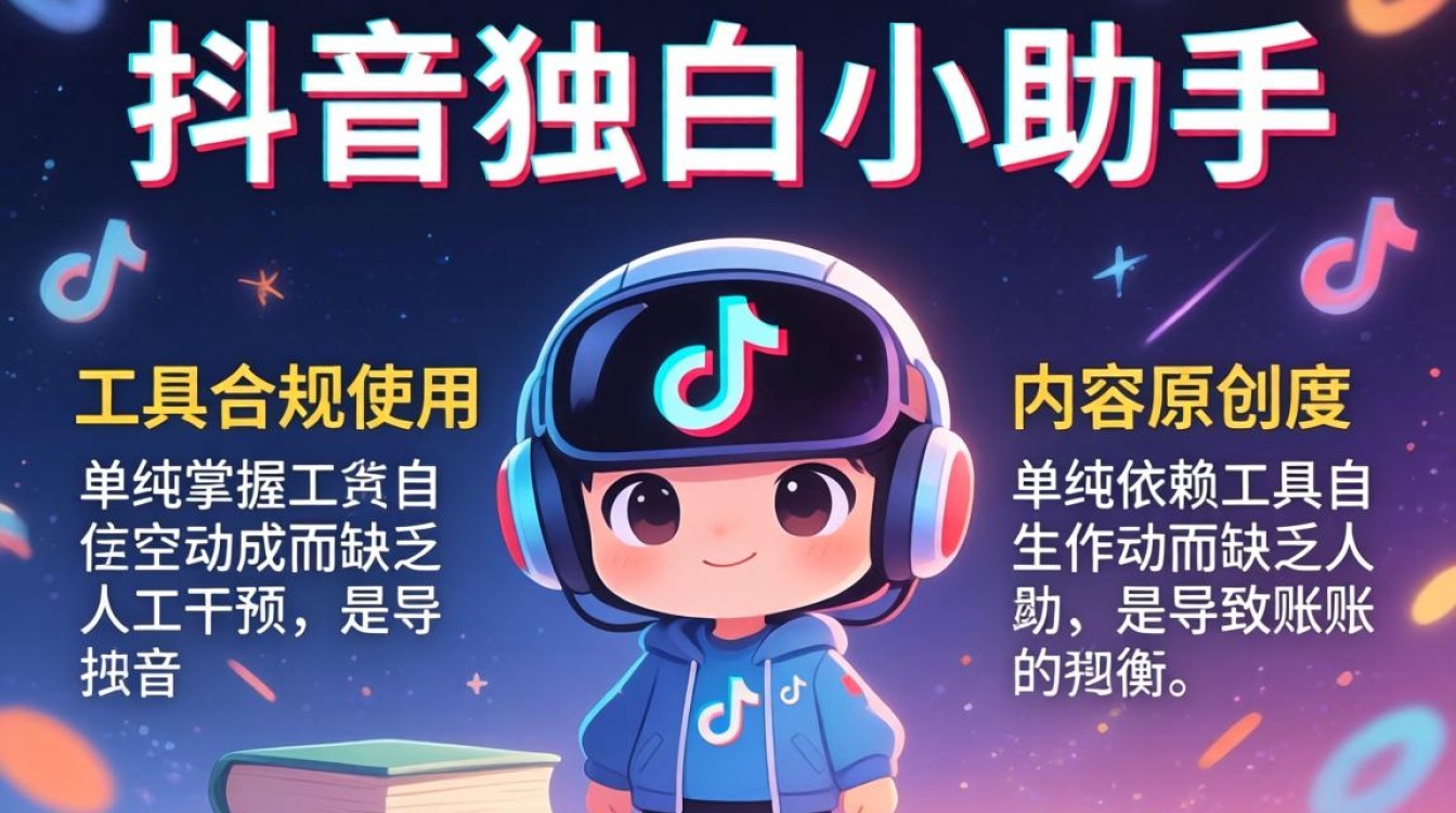 抖音独白小助手怎么避免违规