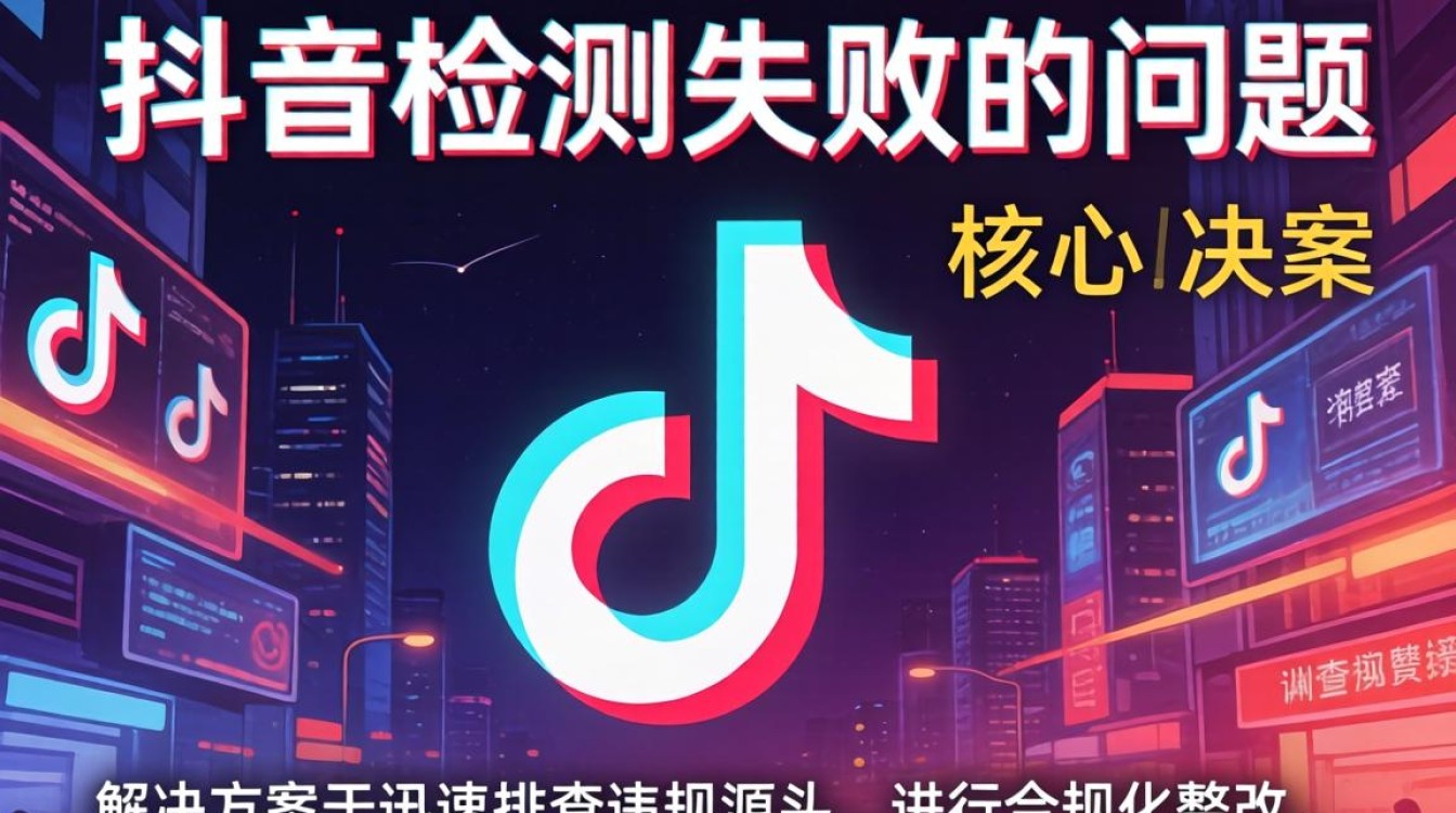 抖音检测失败怎么办啊,抖音检测失败是什么原因 抖音检测失败是什么原因