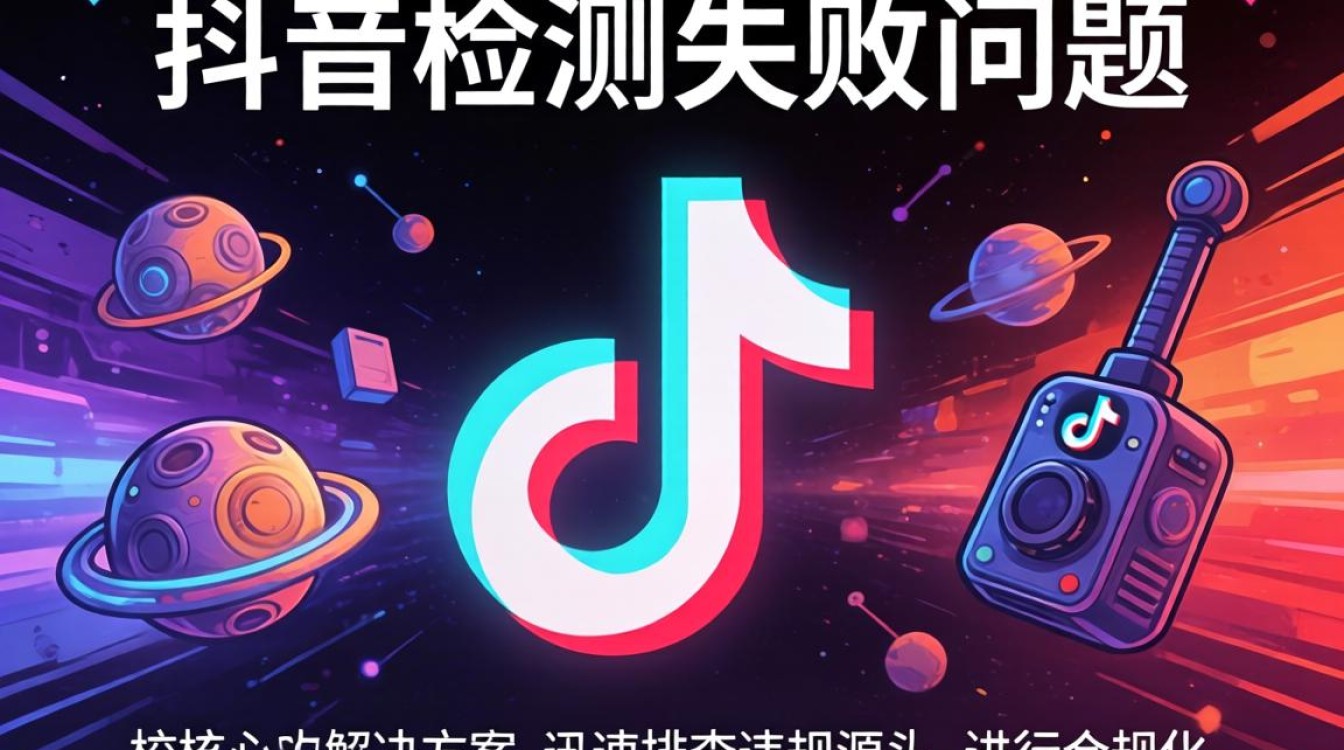 抖音检测失败怎么办啊,抖音检测失败是什么原因 抖音检测失败是什么原因
