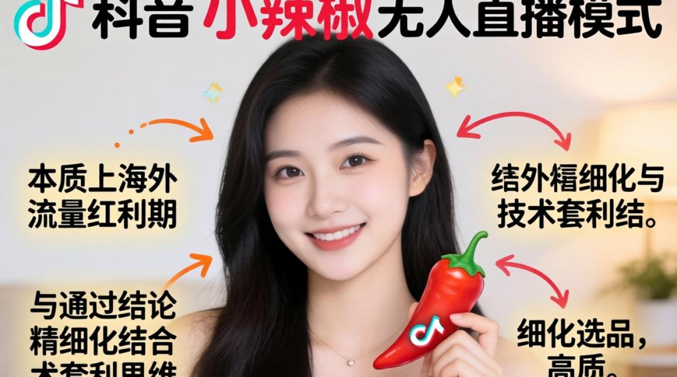 TikTok小辣椒无人直播怎么做