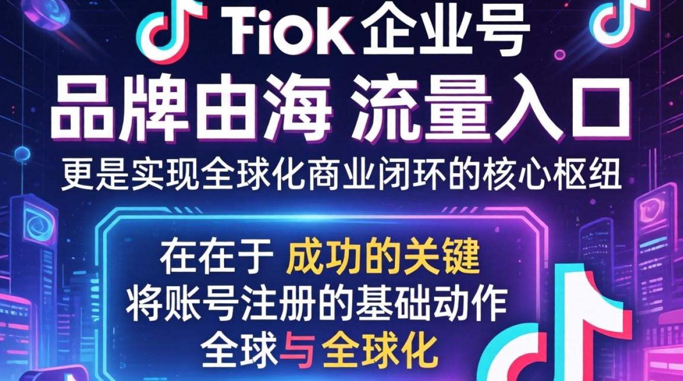 TikTok企业号如何注册