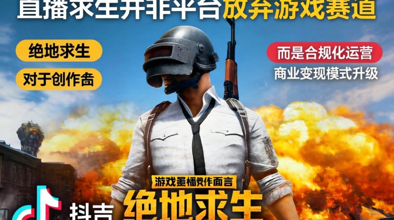 抖音怎么不播绝地求生了