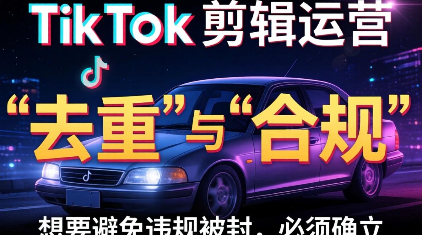 海外tiktok怎样做剪辑避免违规被封