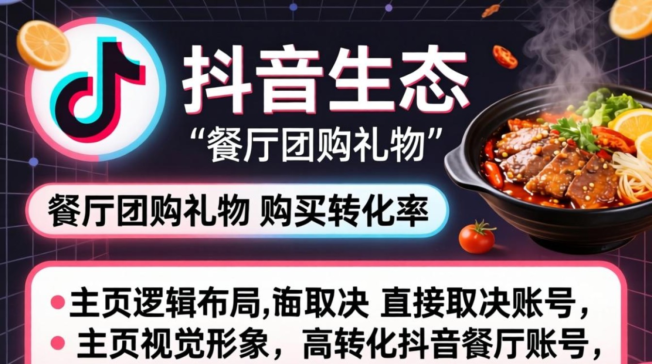 抖音团购账号如何装修优化