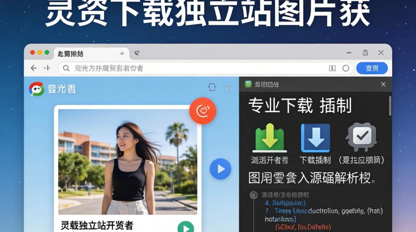 独立站图片批量下载方法