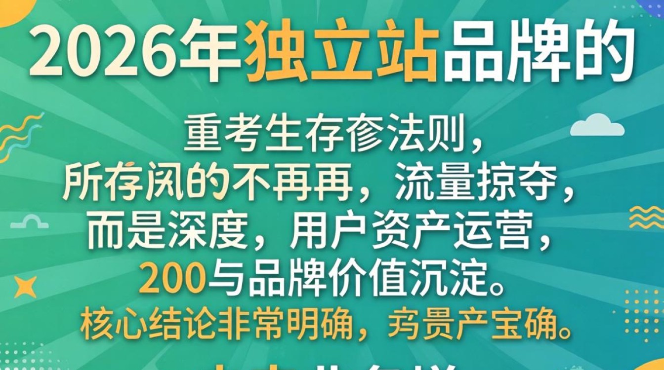 独立站品牌怎么提高业务?2026年市场分析有哪些新趋势? 2026年市场分析有哪些新趋势