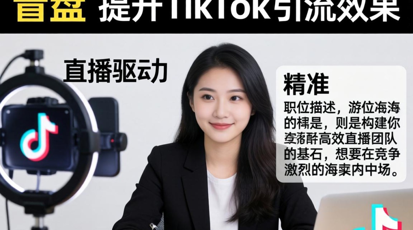 外贸tiktok引流职位描述如何优化直播效果