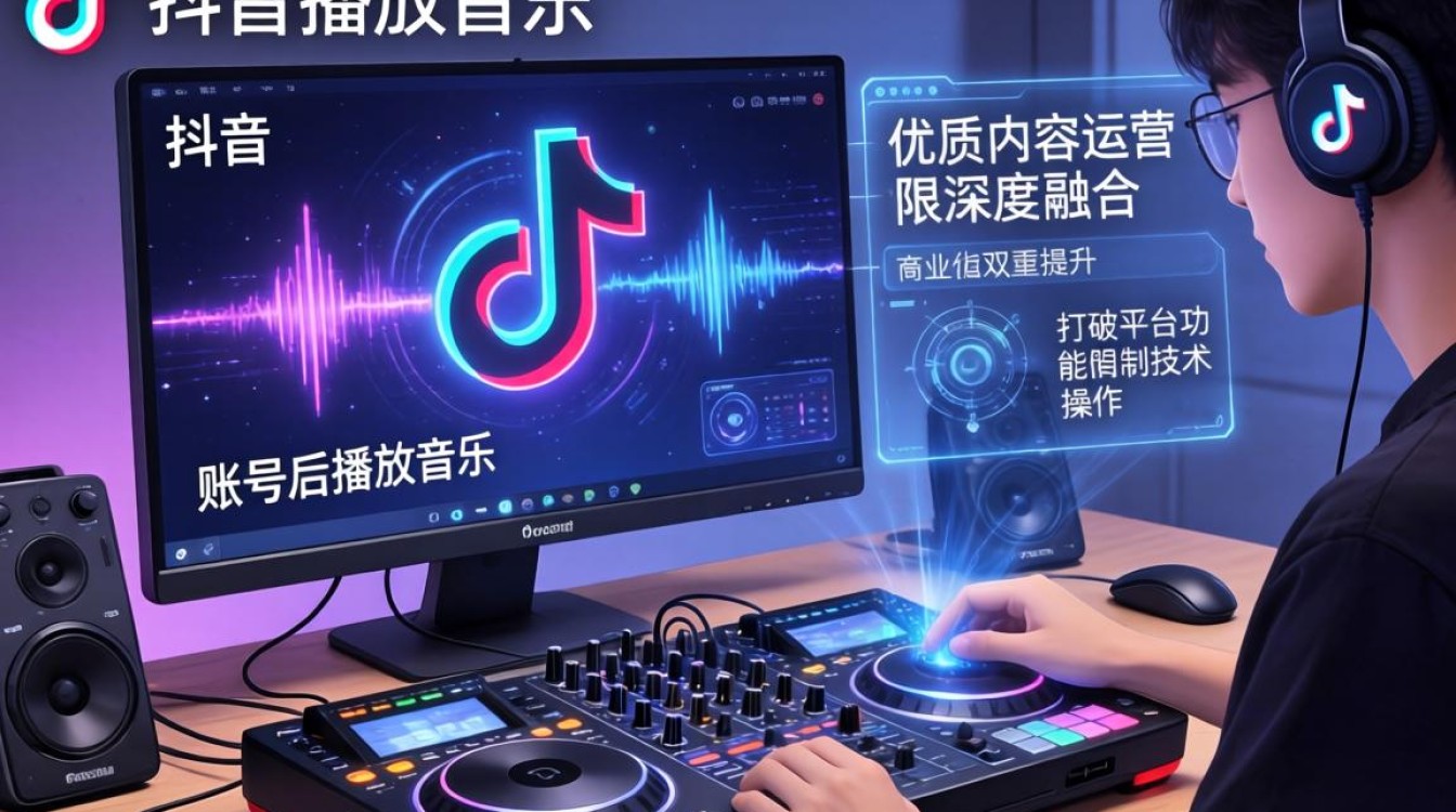 怎么听音乐不暂停抖音