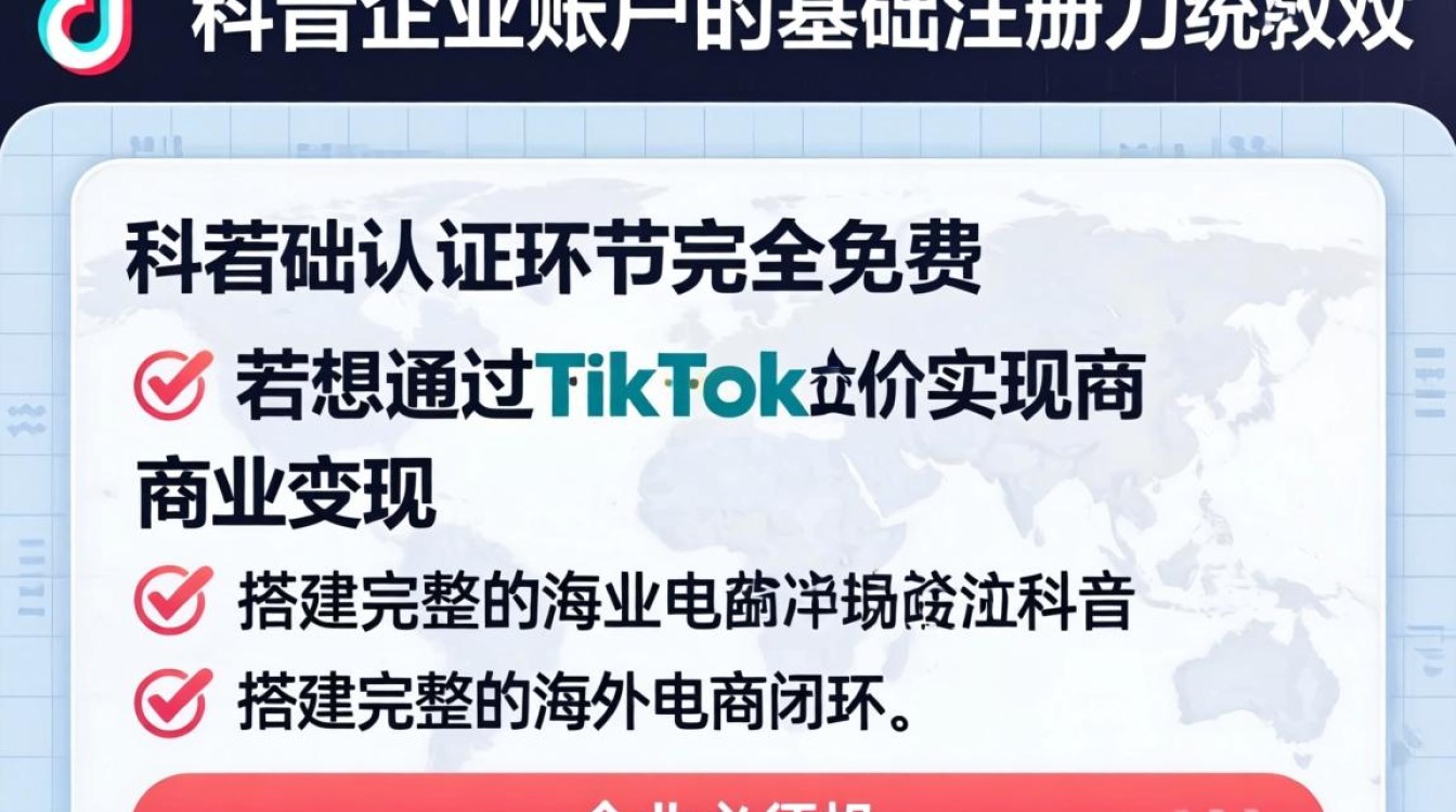 TikTok企业账户要钱吗
