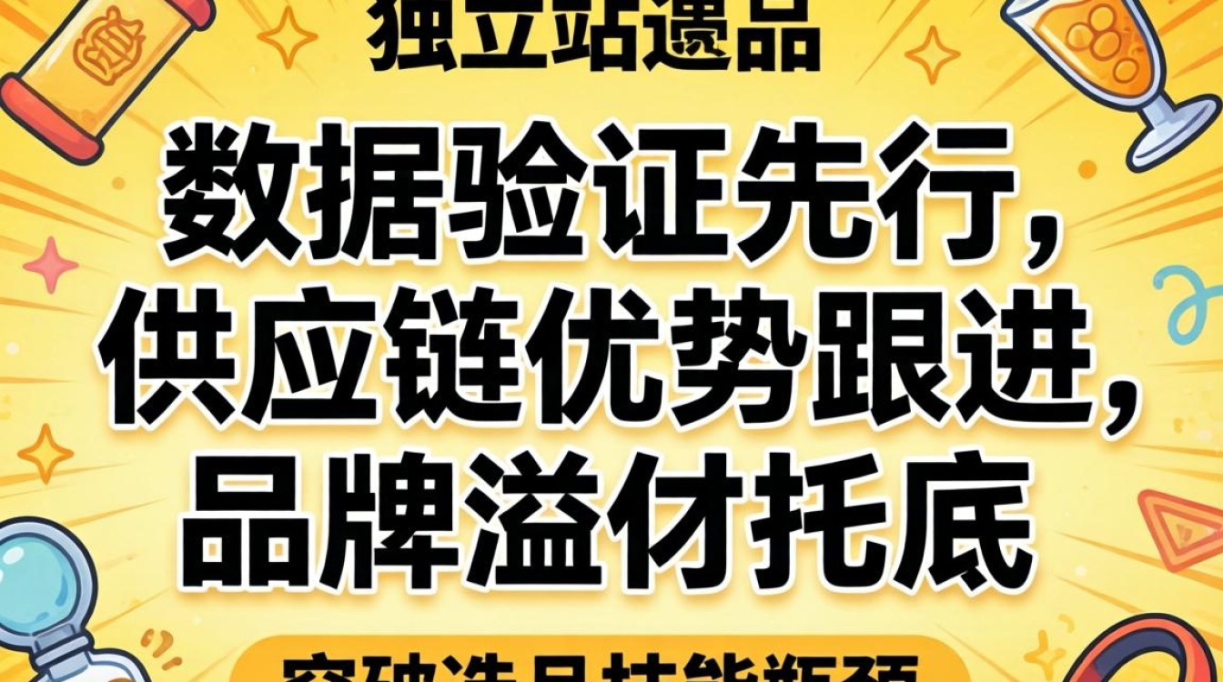 外贸独立站产品怎么找