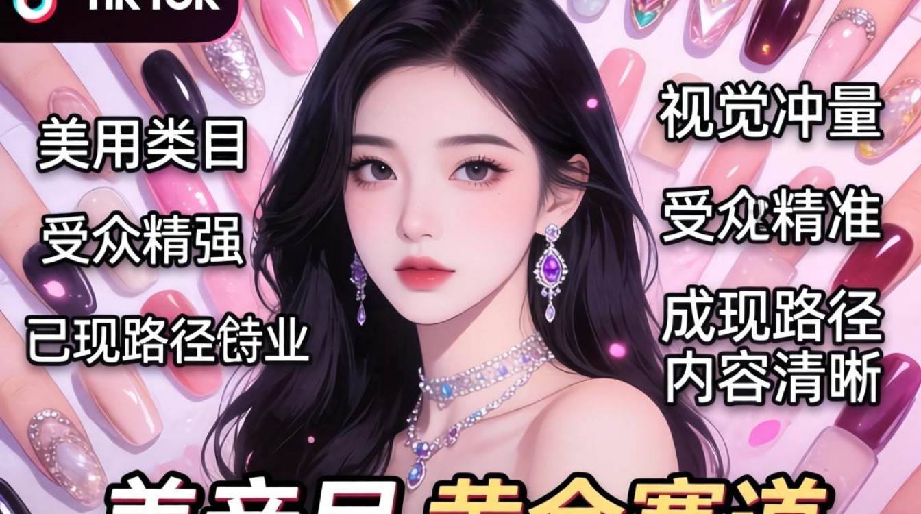 TikTok美甲博主如何变现