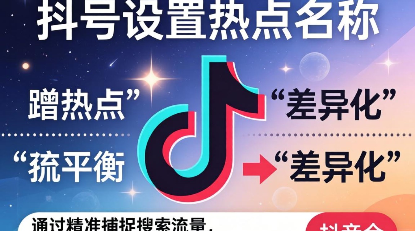 抖音热点名称怎么设置教程