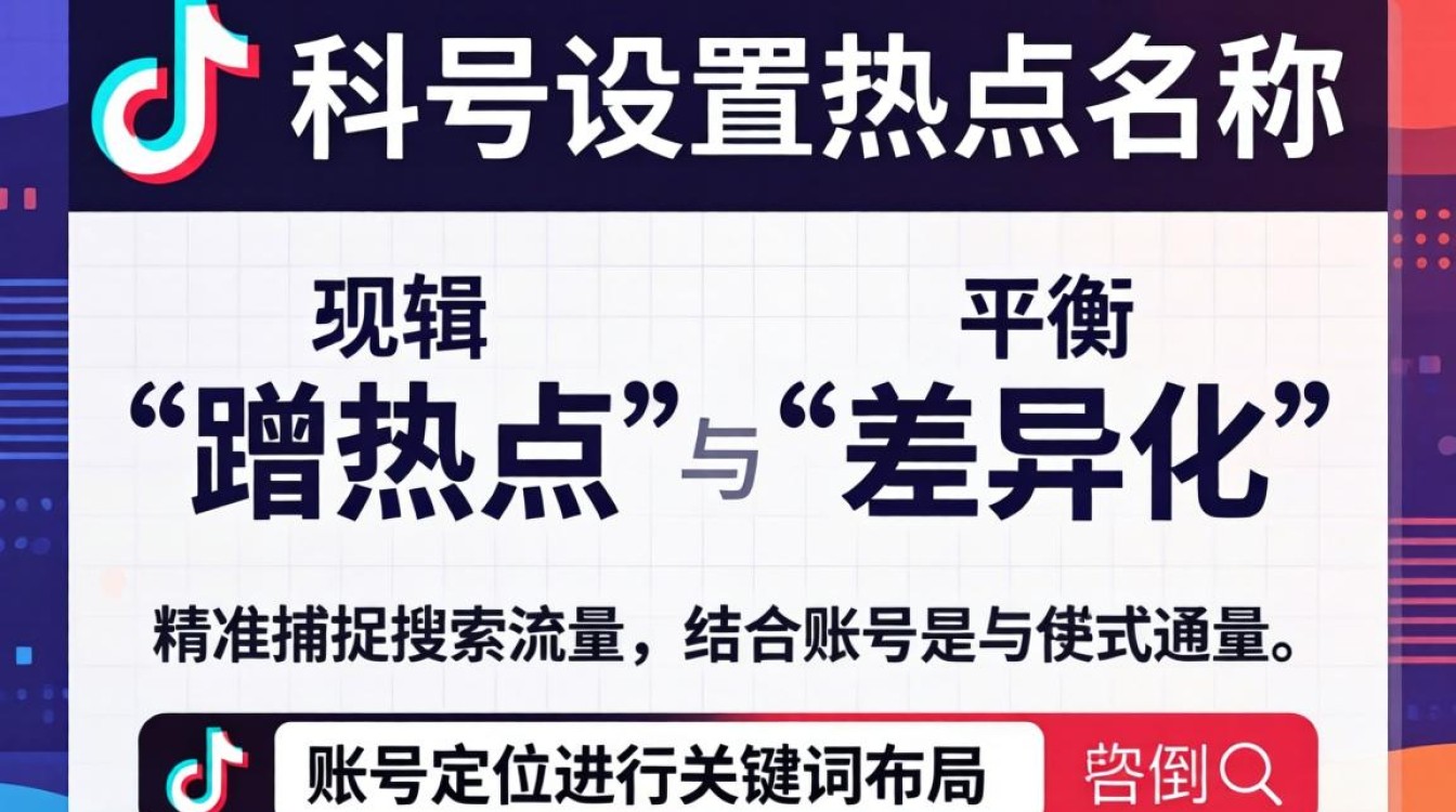 抖音热点名称怎么设置教程