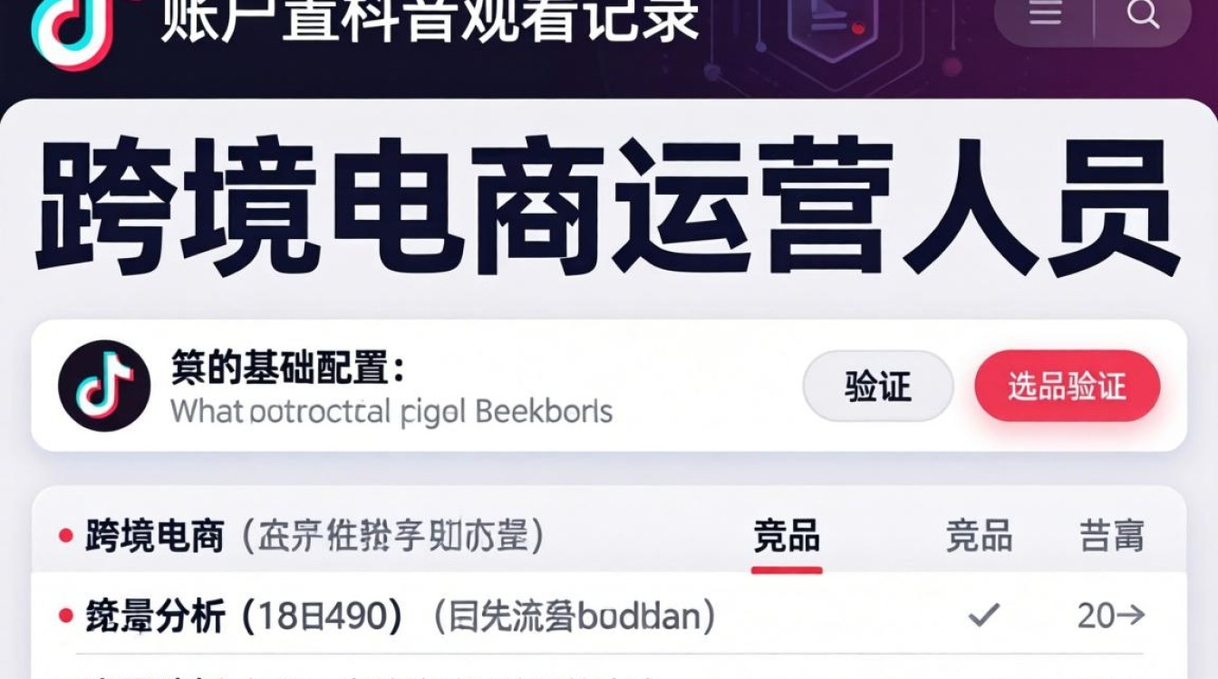 TikTok观看记录在哪里打开