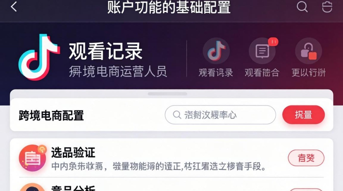 TikTok观看记录在哪里打开
