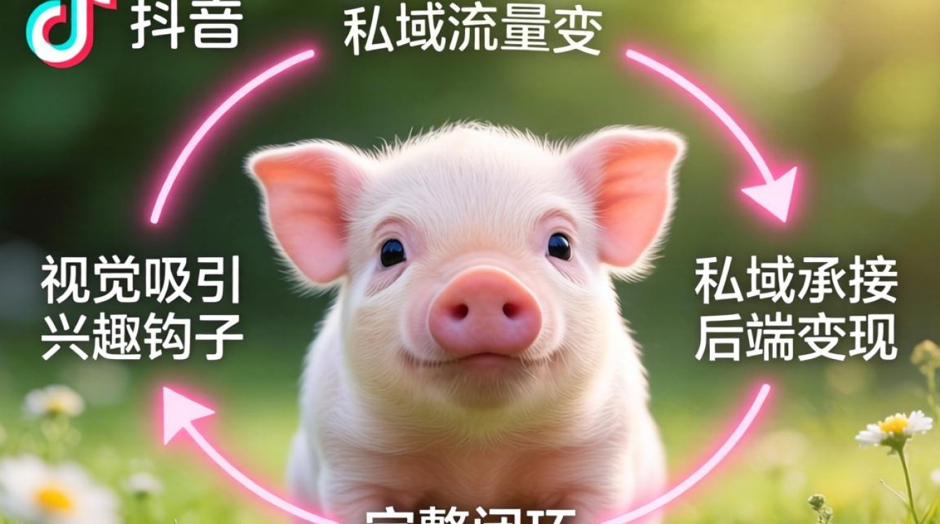 抖音怎么推广画小猪猪?私域流量如何变现? 抖音怎么推广画小猪猪