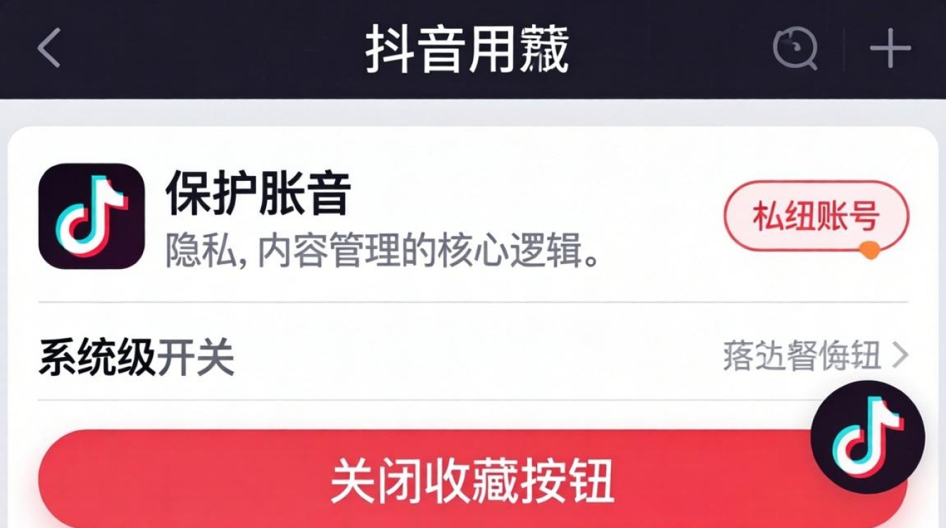 抖音怎么样关掉收藏功能