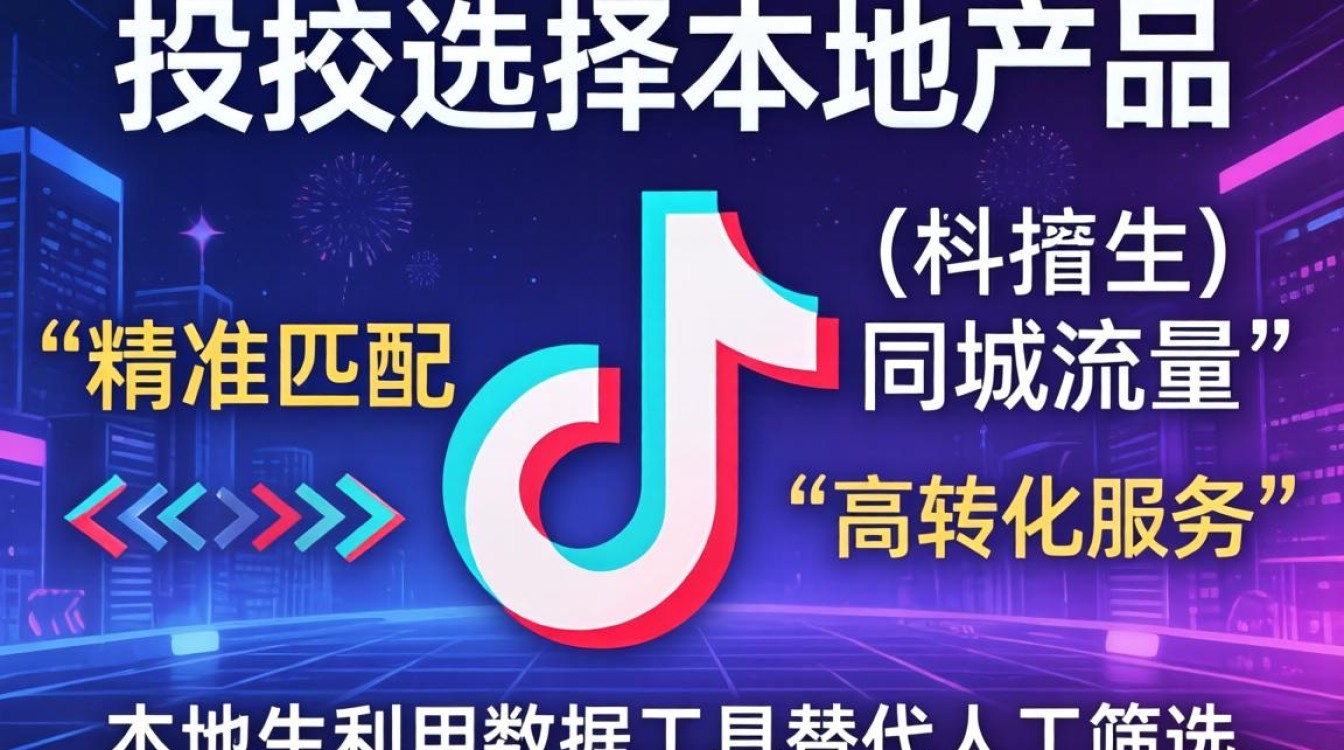 抖音投放怎么选本地产品 效率提升神器推荐