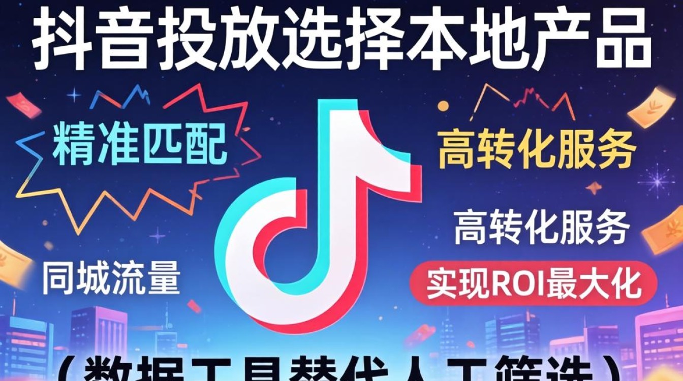 抖音投放怎么选本地产品 效率提升神器推荐