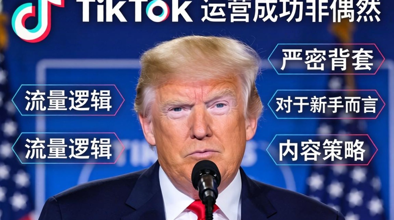 抖音特朗普账号tiktok怎么运营