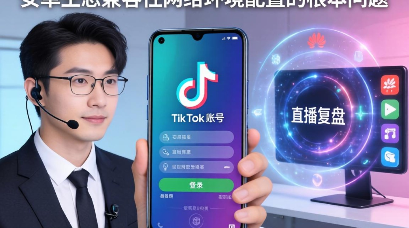 华为手机tiktok登录不了怎么办