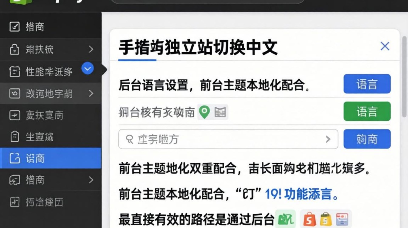 Shopify后台如何设置中文语言