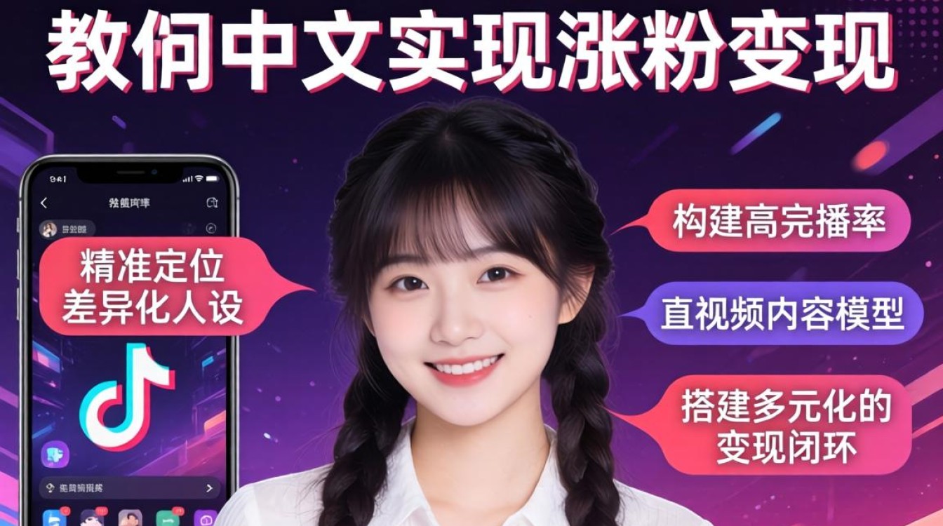 在tiktok上教中文怎么变现