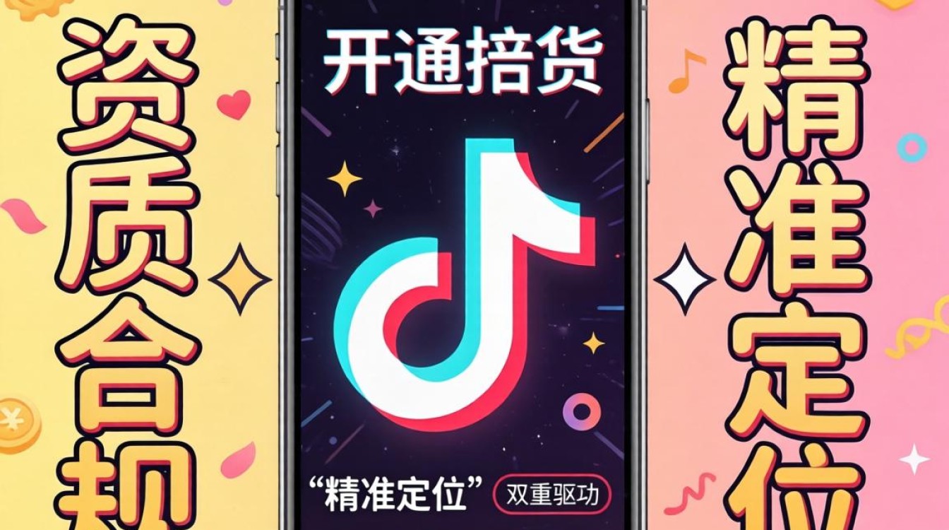 抖音带货需要什么条件