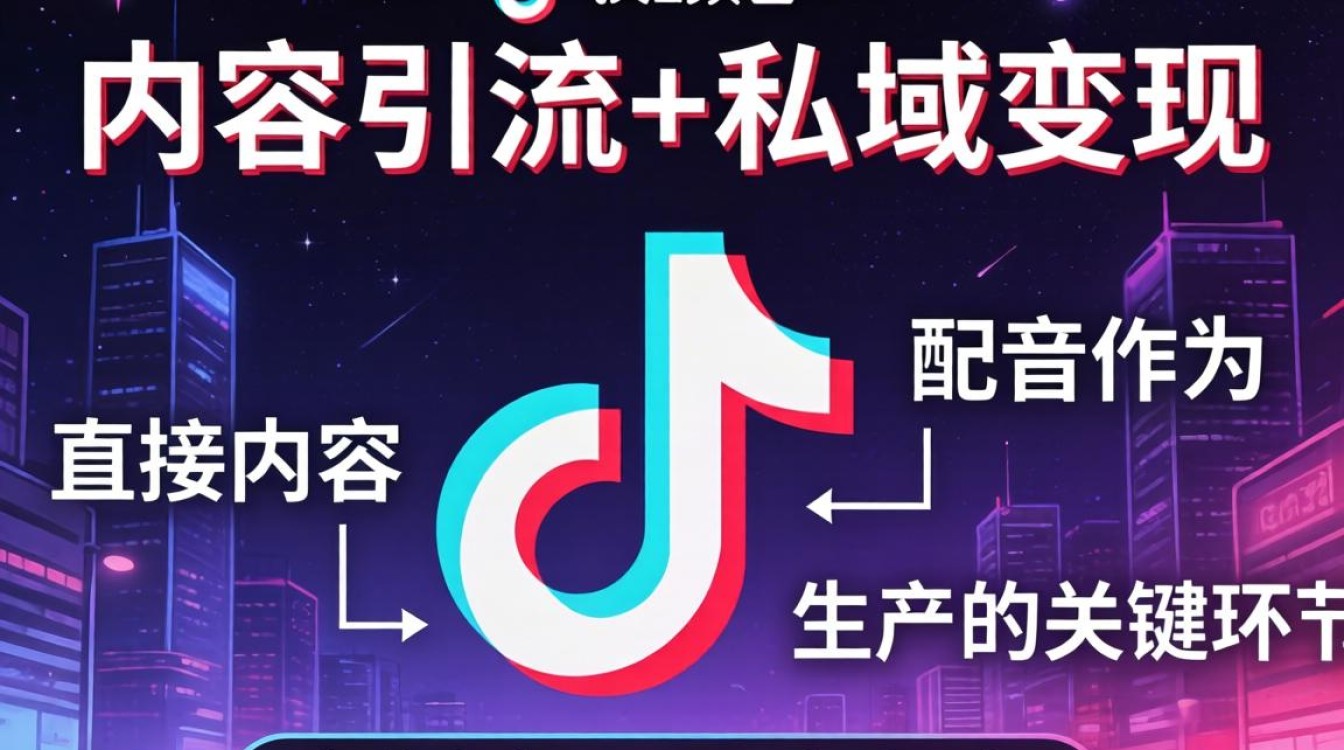 在抖音短视频怎么配音的 私域流量与变现方法